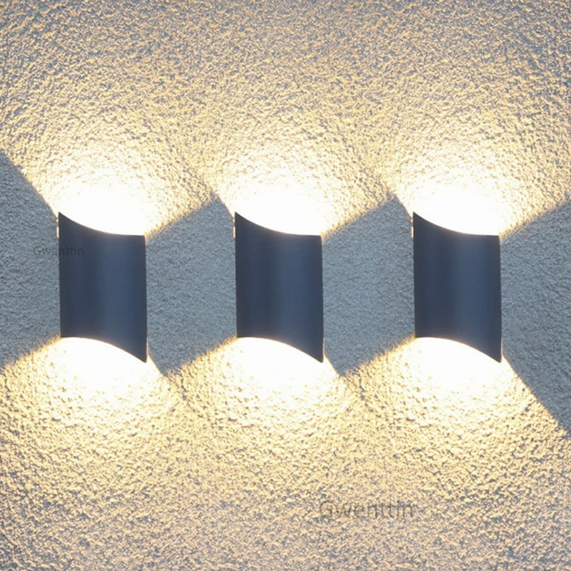 Уличная Водонепроницаемая настенная лампа для лестницы современные