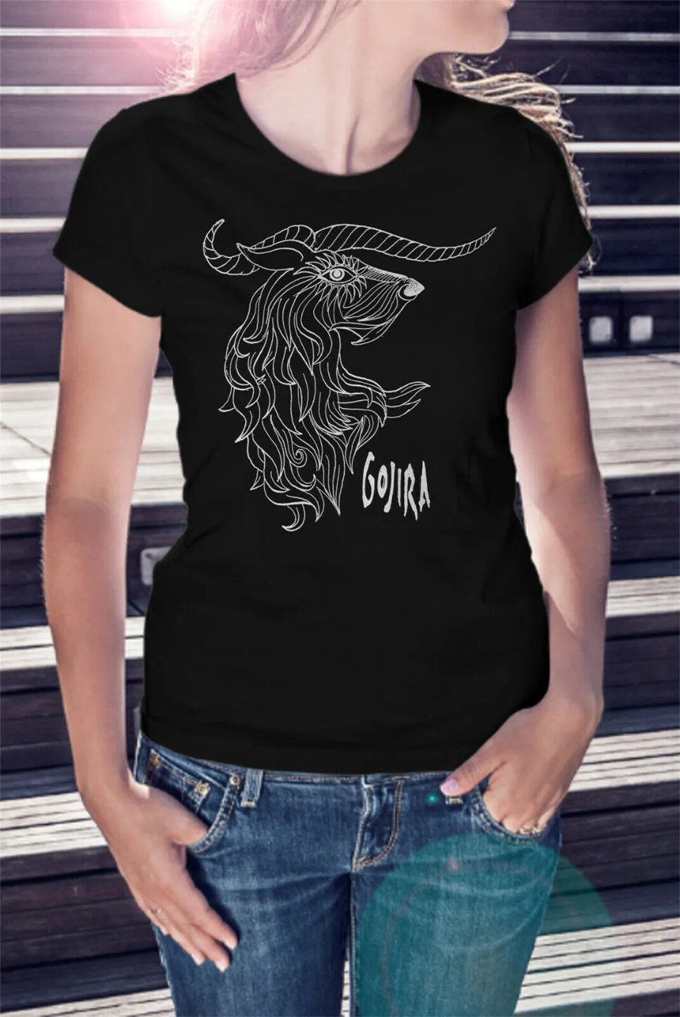 Годзилла для женщин комплект из черной кофты с длинным рукавом и тяжелый