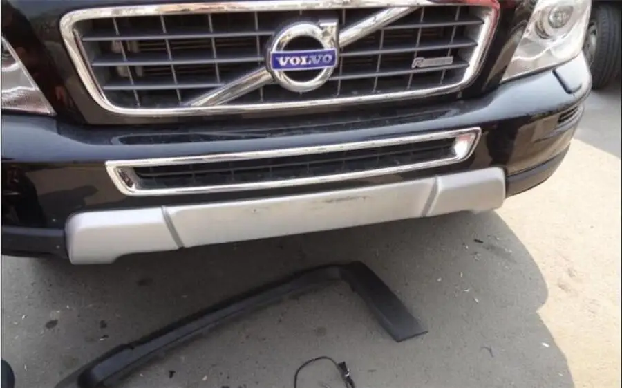 Защита для переднего и заднего бампера из АБС пластика противоскользящая пластина подходит VOLVO XC90 08 15 2008
