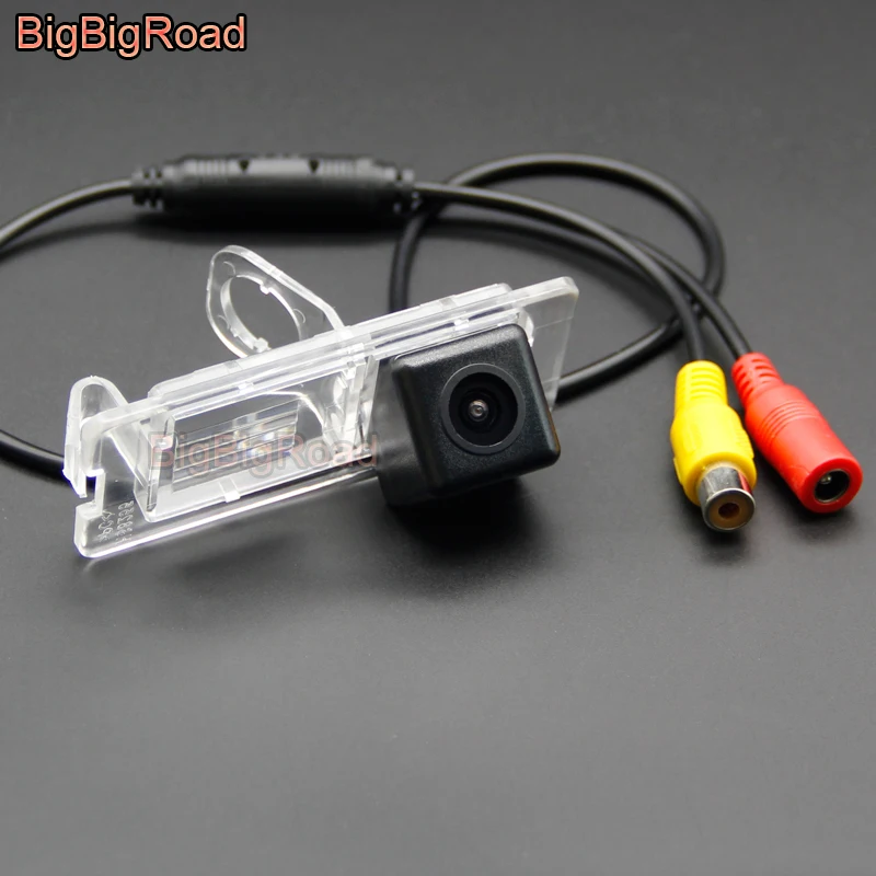 

BigBigRoad Vehicle Wireless Rear View Parking Camera HD Color Image Waterproof For Renault Laguna 2 3 2007-2017 Master 2010-2015