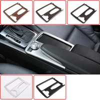 for 2008 2014 mercedes benz c class w204 abs center console cup holder protective frame sticker e class coupe c207 w212 2010 12
