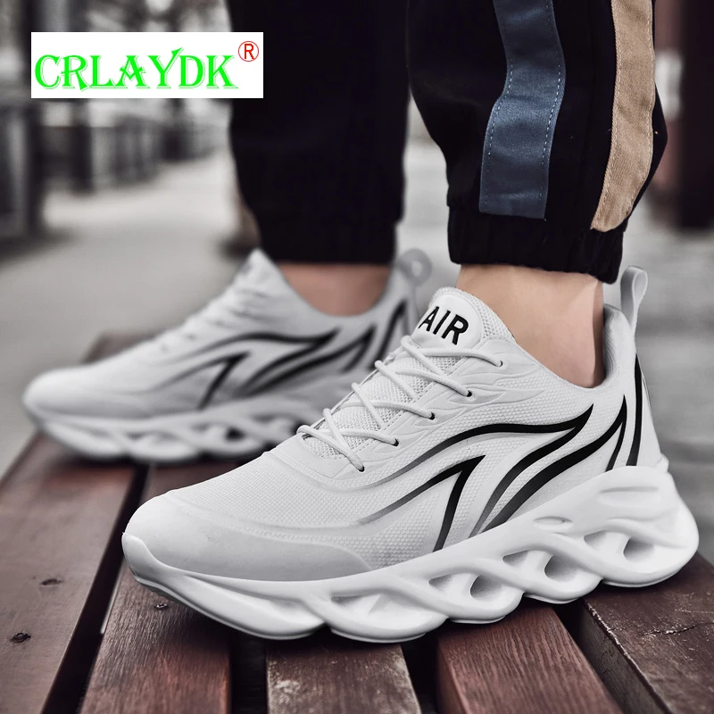 

Кроссовки CRLAYDK Flame для мужчин, Повседневная Удобная модная спортивная обувь с лезвиями, для бега, тенниса