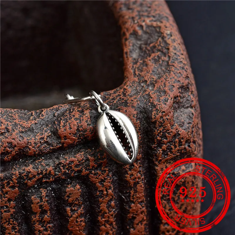 Sterling Silver 925 Bracelet Shell Pendant Handmade Chain Women's Boutique Wedding Gifts Hot | Украшения и аксессуары