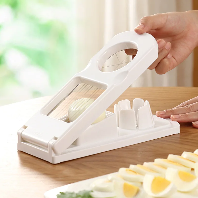 MOM'S ручная кухня 2 в 1 Многофункциональный Яйцо слайсер Sectione Резак Плесень
