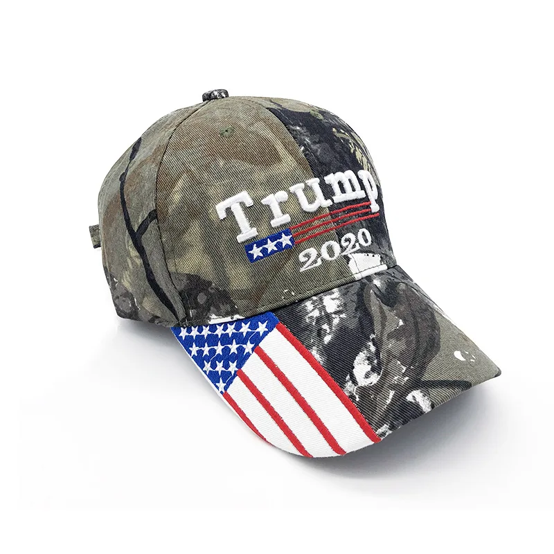 Trump 2020 бейсбольная кепка в американском стиле с вышитым флагом США шапка Дональда