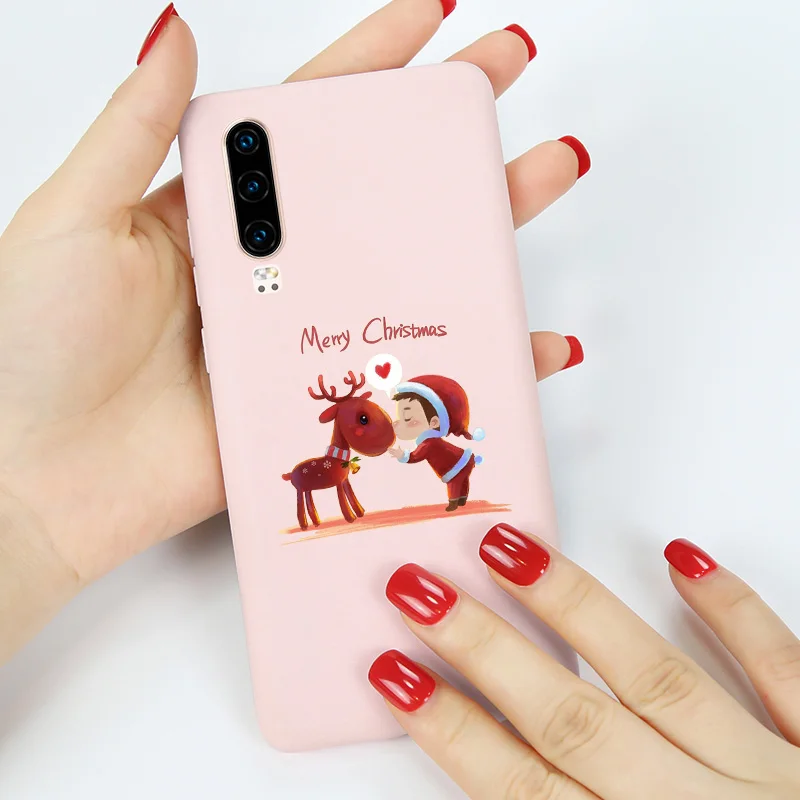 Рождественский чехол для телефона Mate 20 Lite PRO Nova 3i Huawei Y5 2019 Y6 Prime 2018 Мягкий из ТПУ с