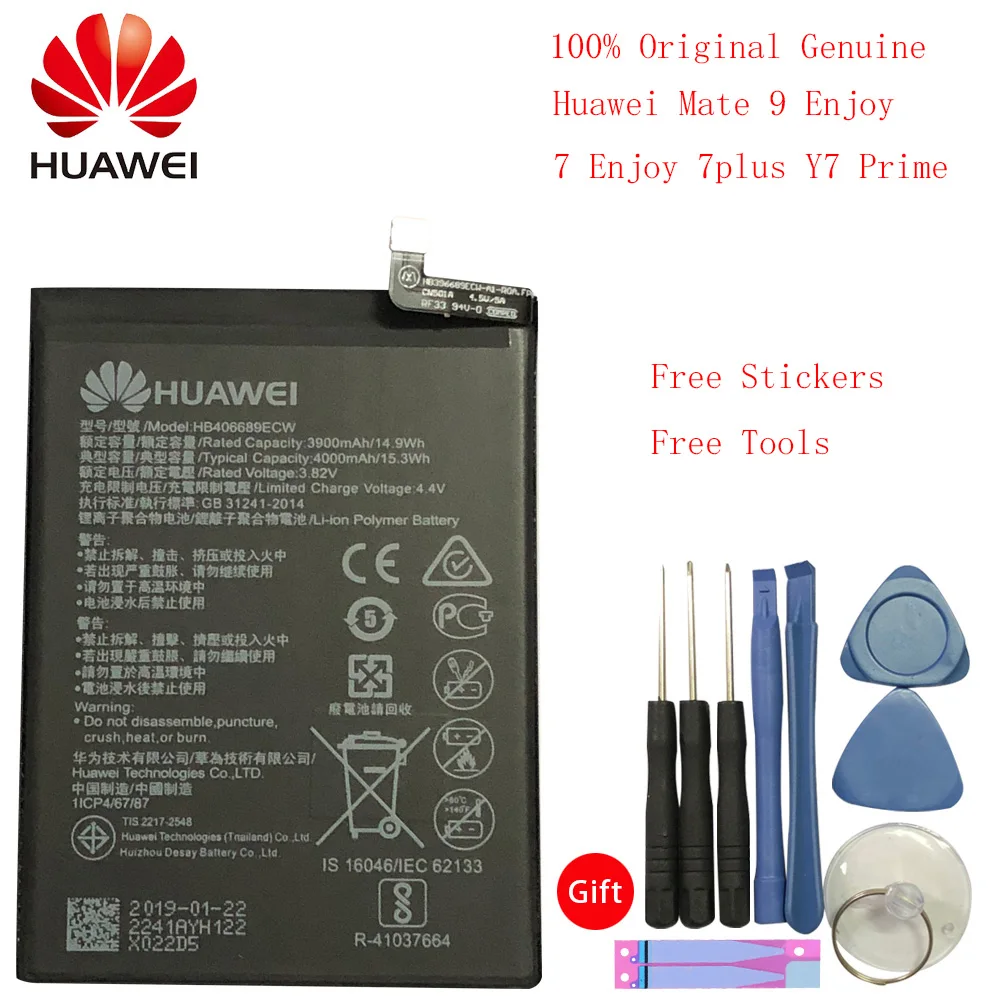 HB406689ECW 3400 мА/ч, HB396285ECW Батарея huawei P20 для Honor 10 COL-AL00 COL-AL10 COL-TL00 COL-TL10 COL-L29 Батарея+ инструмент - Цвет: HB406689ECW