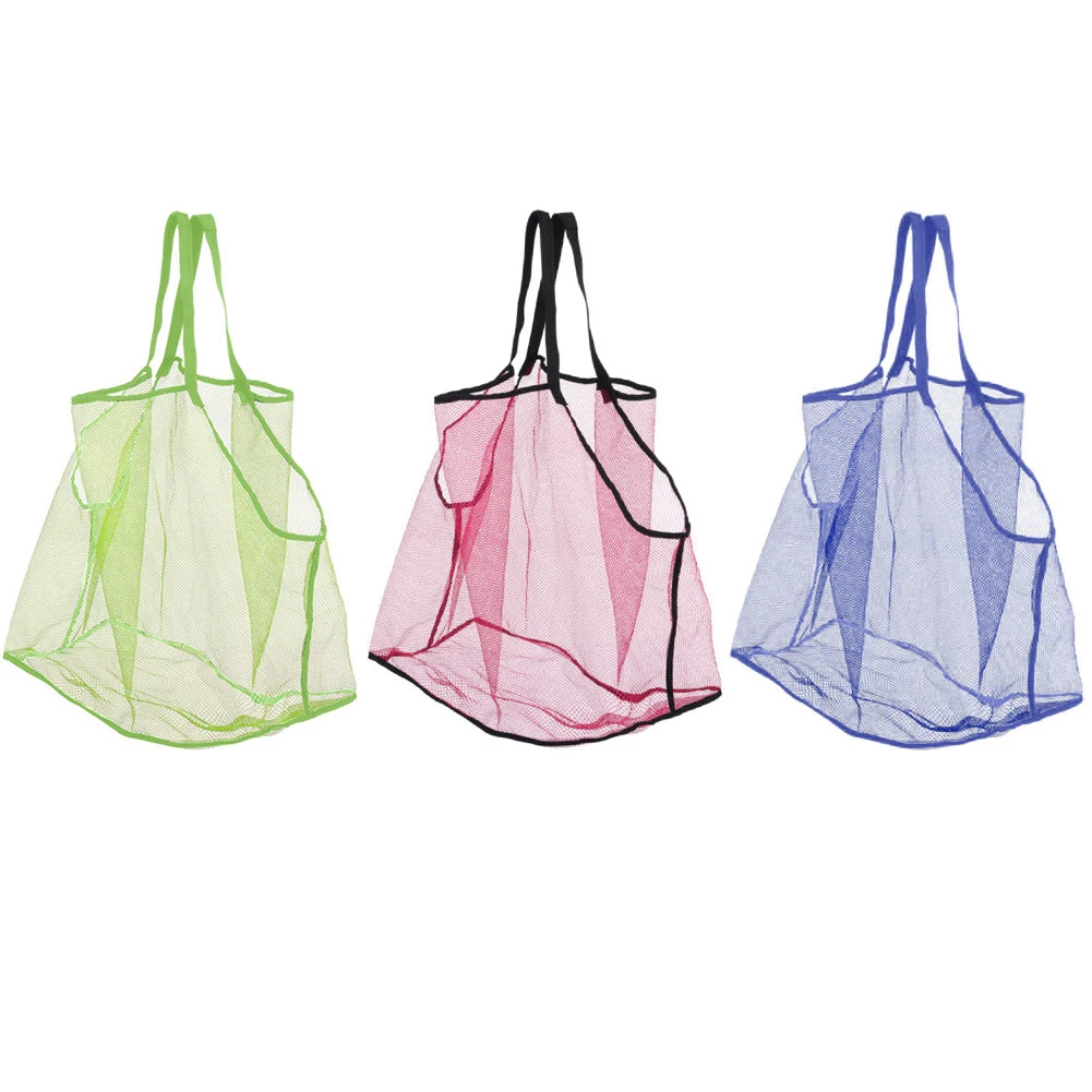 

Большая вместительная Сетчатая Сумка с песком, детские игрушки, пляжная одежда, полотенце, сумочки, Пляжная Сетчатая Сумка, пляжный инструм...