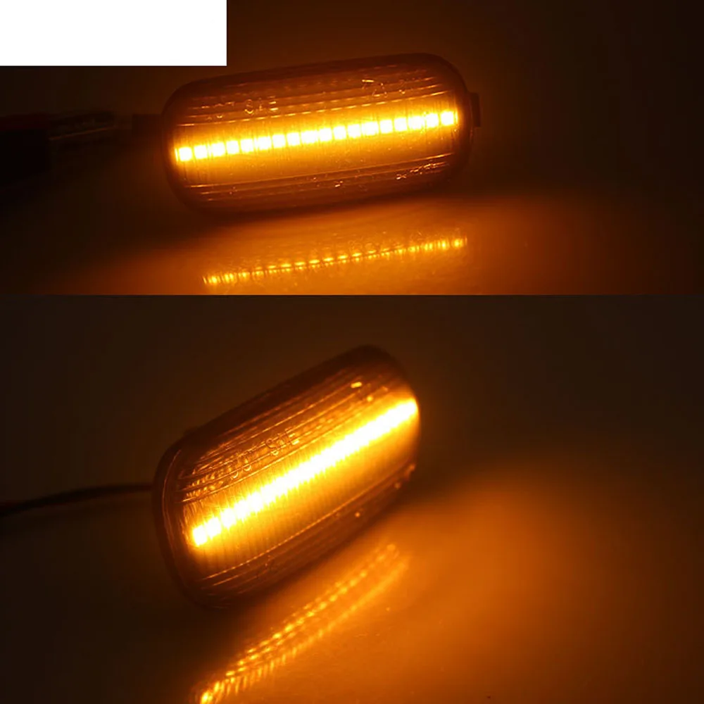 2X динамические боковые габарисветильник ни сигнальные светильник для SEAT Leon Ibiza 6L
