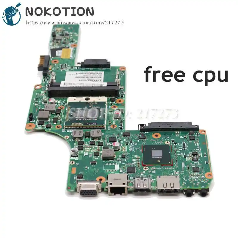 Материнская плата NOKOTION 1310A2338411 SPS V000245100 для ноутбука TOSHIBA Satellite L630 материнская HM55 UMA