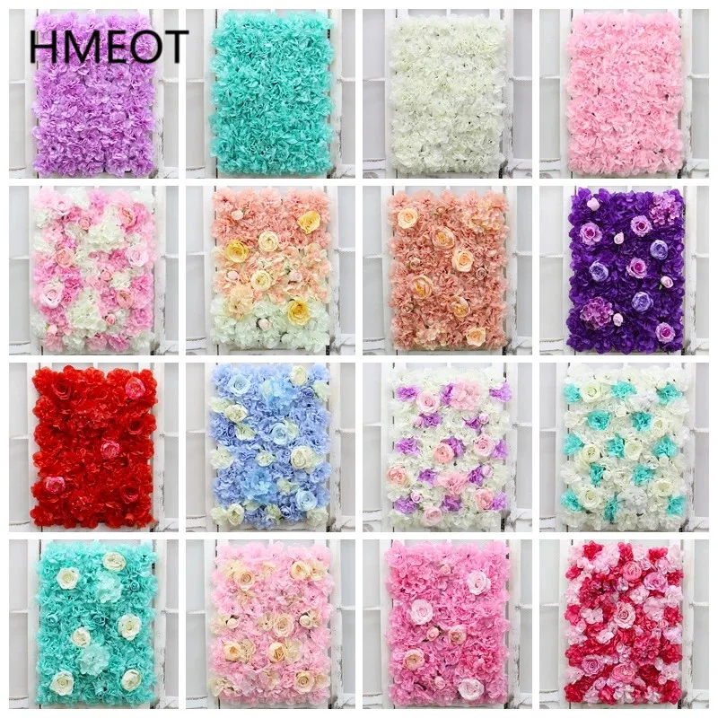 3D 40*60 см Георгин Роза цветочная стена дешевая Цветочная панель Свадебные