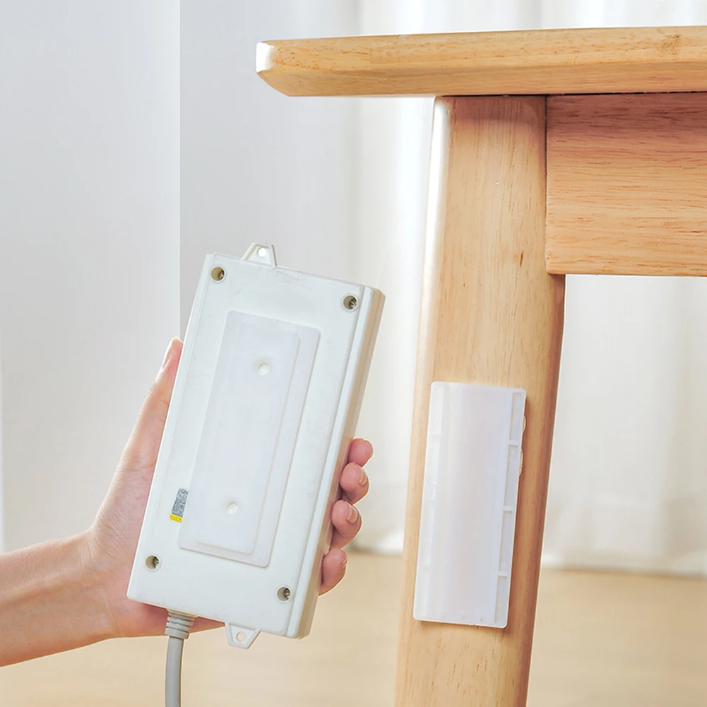 Бытовой держатель для розеток настенная наклейка штепсельная вилка без