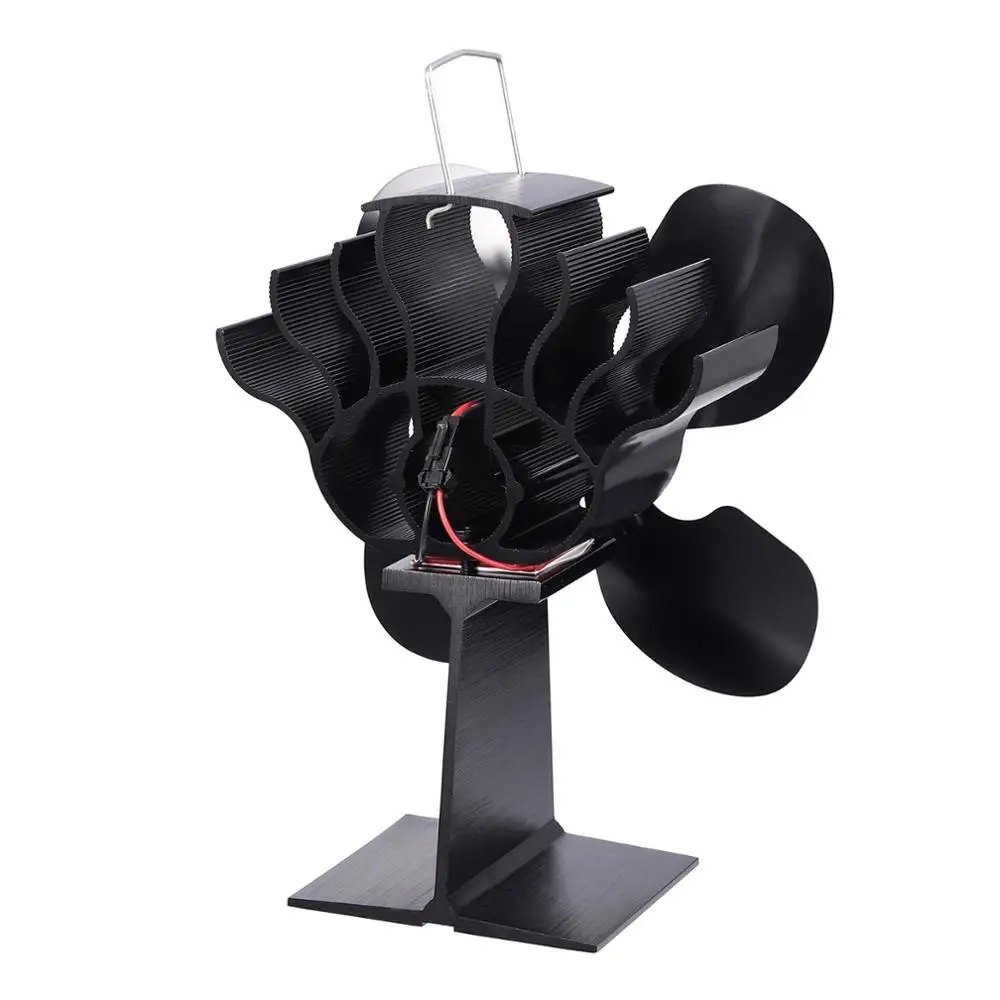 Proster 4 Лопастной вентилятор для печки с питанием от тепла Настольная горелка