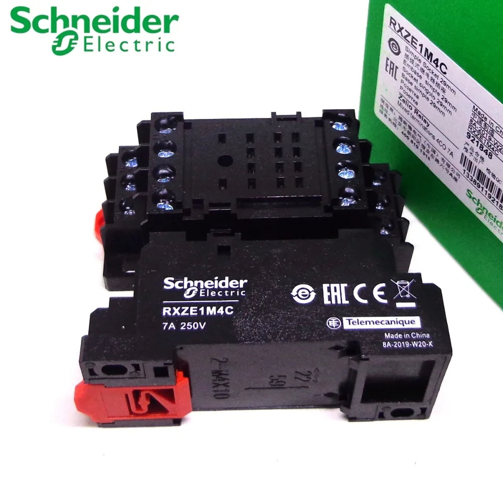 5 шт. гнездо реле RXZE1M2C 2CO 8PIN RXZE1M4C 4CO 14PIN Разъем и релейный разъем