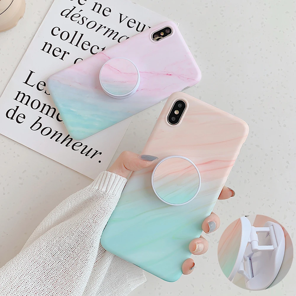 Чехол LOVECOM с градиентным мраморным рисунком для телефона Samsung S21 S20 FE A72 A52 A42 A51 A71 S10