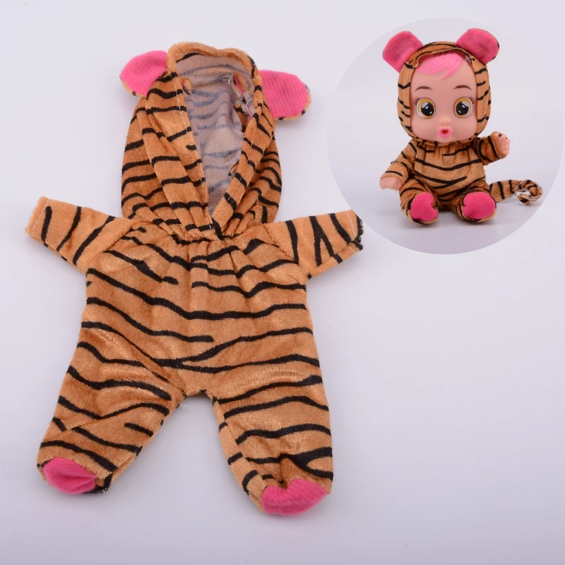6 дизайн ручной работы плач ребенка куклы Одежда Мягкий сенсорный Аксессуары для