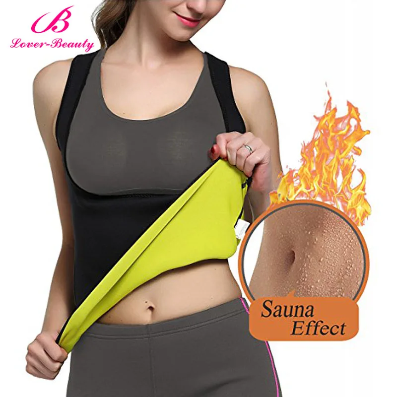 Неопреновый утягивающий корсет для тела Lover Beauty Sauna топ сжигания жира контроль