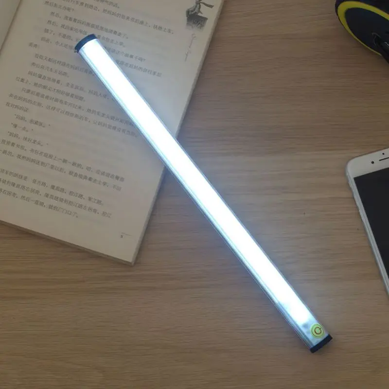 Светодиодный сенсорный светильник для кухонного шкафа белая лампа с USB-зарядкой 5