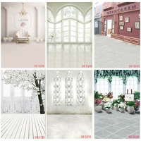 shengyongbao vinyl photography backdrops prop flower wood floor castle wedding theme photo studio background 2157 yxfl 62