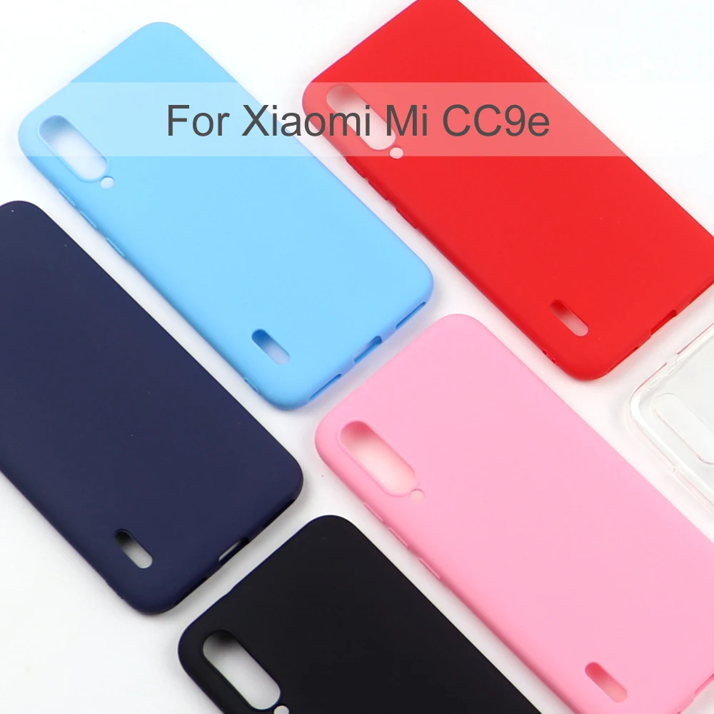 

Silicone Case For Xiaomi Mi CC9e Mobile Phone TPU Soft Back Case Cover Coque Funda For Xiaomi Mi CC9e