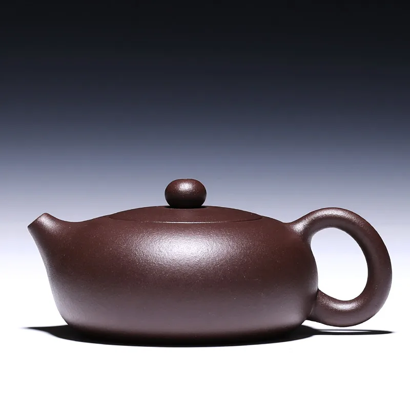 Высококачественный аутентичный чайник Yixing ручной работы Фиолетовый Глиняный