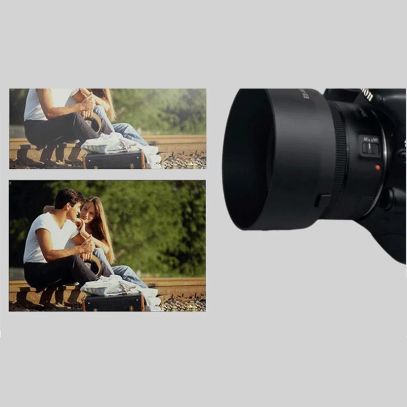 Новый чехол для объектива камеры Canon EOS EF 50 мм f/1 8 STM Бесплатная доставка 49 защита