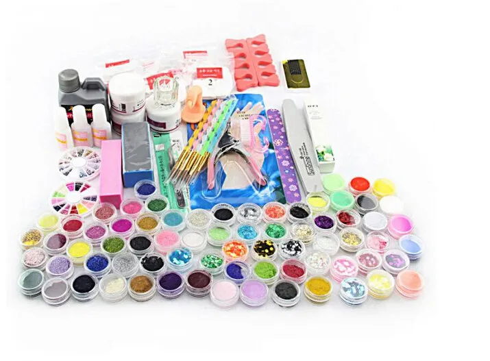 Лидер продаж профессиональный Блестящий акриловый жидкий порошок УФ-гель стразы