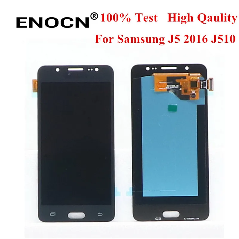 

100% Original 5.2'' Super AMOLED LCDs For Samsung Galaxy J5 2016 J510F J510FN J510M J510Y J510G J510 LCD Display Touch Screen