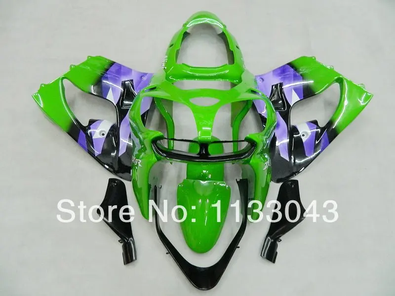 

7gifts+ Green Blue BLK Fairing Kit FOR KAWASAKI NINJA ZX9R 00-03 ZX 9R 00 01 02 03 ZX-9R 9 R 2000 2001 2002 2003 Fairings #lmmh1