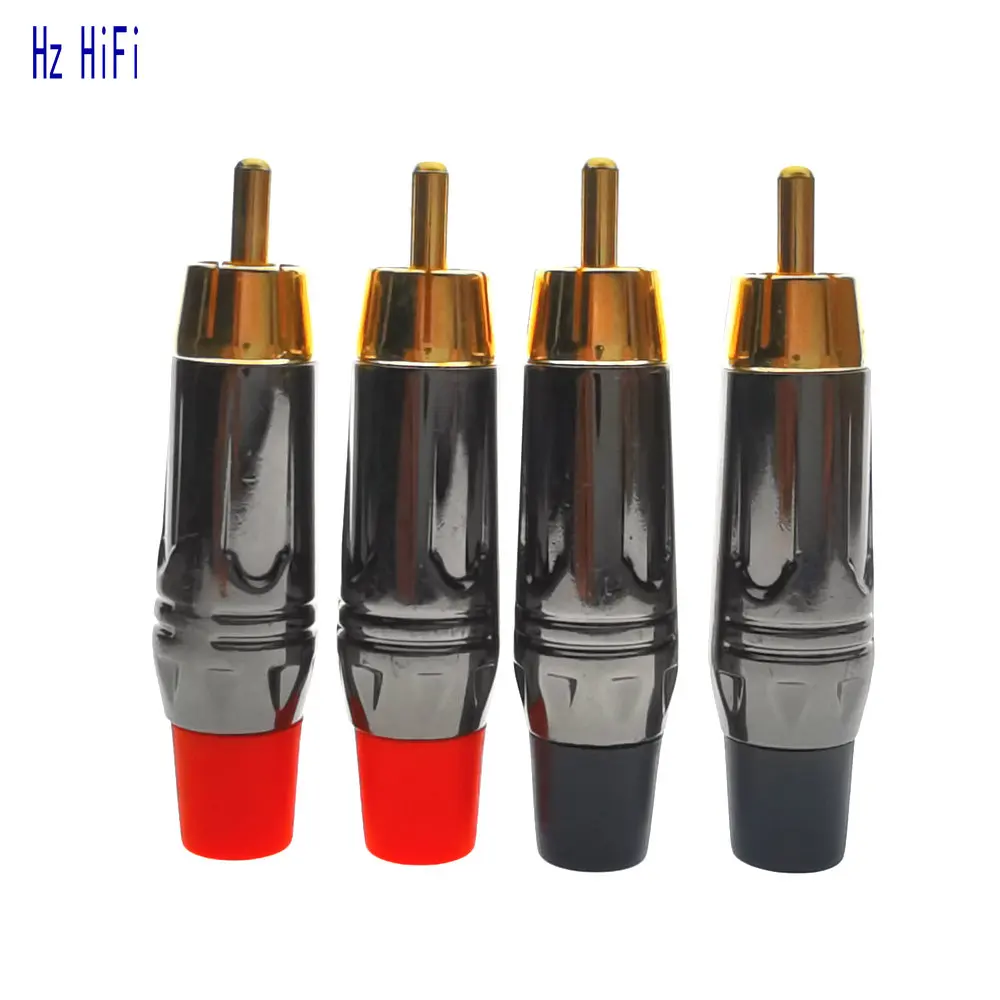 

Позолоченные RCA заглушки запорная Пайка для Hi-Fi аудио видео RCA разъем DIY RCA вилки