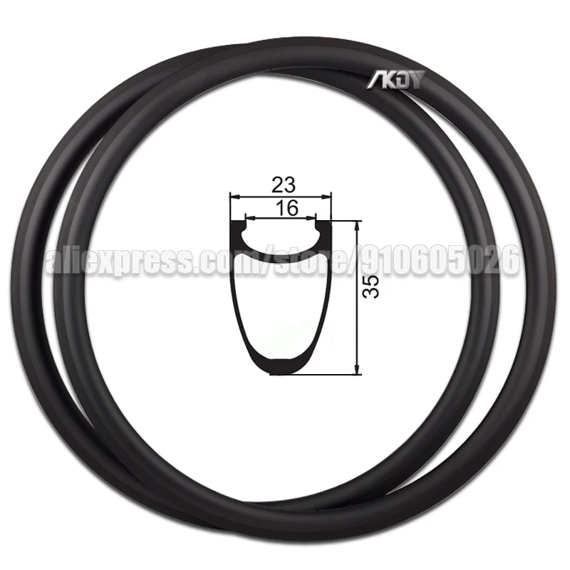 Велосипедные диски Expert 24 дюйма из углеродного волокна для BMX 35 мм клинчерные 24x1 1/8