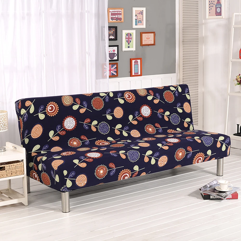 Эластичное покрывало для дивана без подлокотника складной чехол чехлы гостиной
