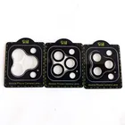100 шт. для IPHONE 12 promax11Pro Max11 pro12 mini13pro Новый 3D полноразмерный задний объектив камеры протектор экрана из закаленного стекла