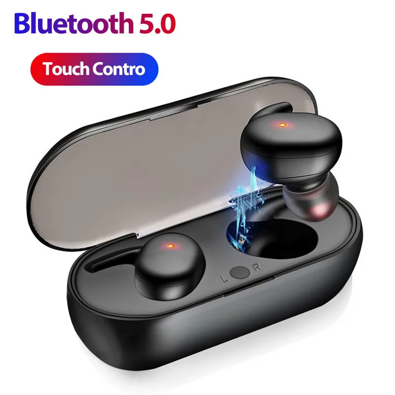 

RYWER Y30 TWS Wireless headphones 5.0 Earphone Noise Cancelling Headset Stereo Sound Music In-ear Earbuds For Smart Phone