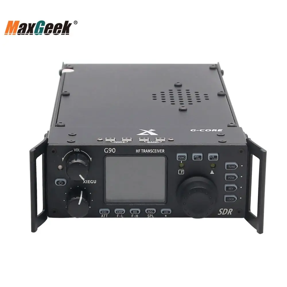 Maxgeek XIEGU G90 уличное коротковолновое радио SDR портативный трансивер HF 20 Вт SSB/CW/AM 0 5-30