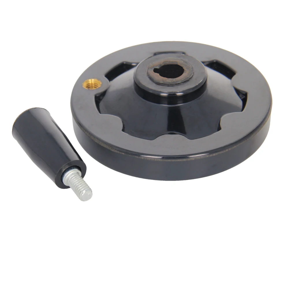 Hot 1pcs/2pcs Back Ripple Hand Wheel 8~18mm Central Hole Diameter Machine Accessories Machining For Lathe Milling Tools |