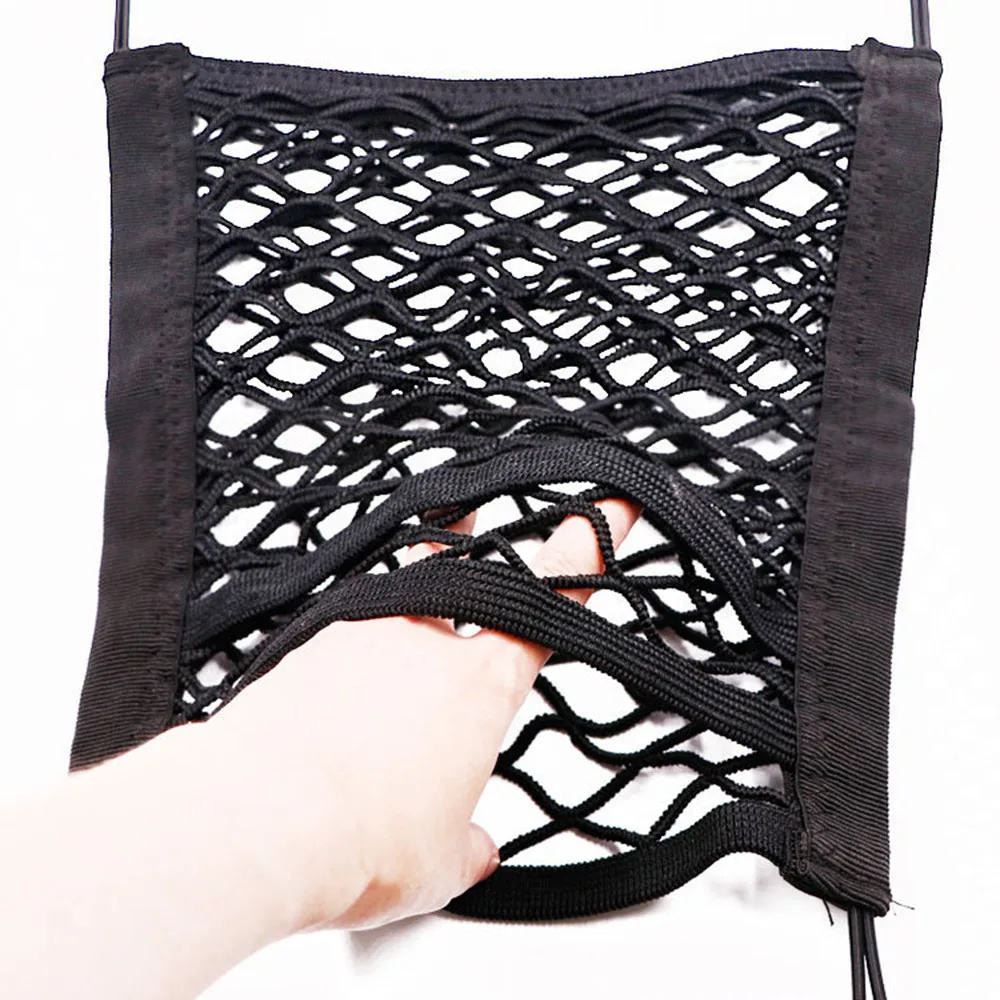 

Organizer Car Storage Net 30 X 25cm Auto Seat Luggage Cargo Net Pocket