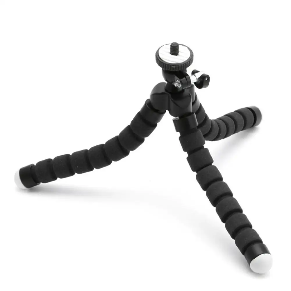 Portable Flexible Octopus Tripod Stand Mount Monopod Holder for GoPro Camera Smartphone iPhone Android Tripods | Электроника