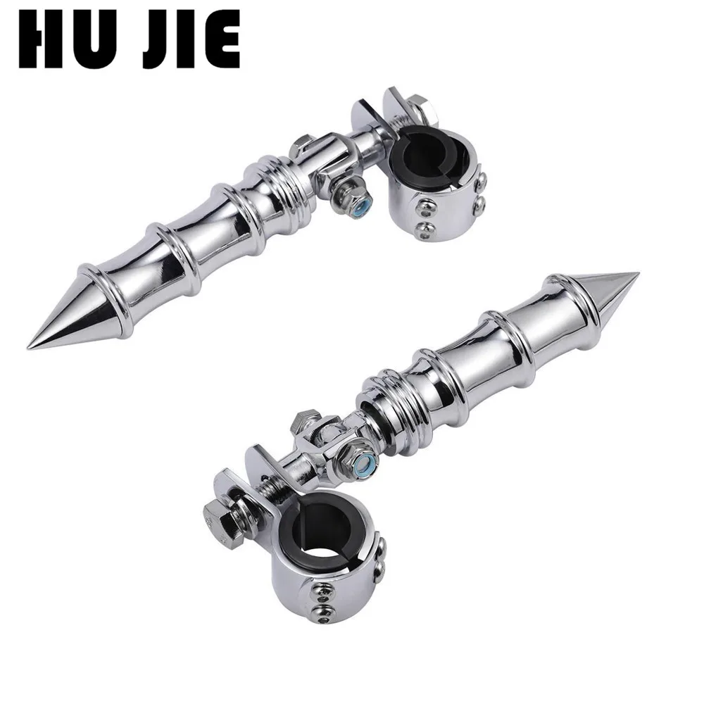 32 мм хромированные колышки для ножек мотоцикла подножки защита двигателя Honda Yamaha