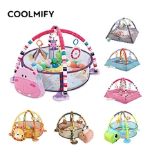 3-in-1 Baby Activity Gym BABI Play Mat Educational Toys Puzzle Crawling Blanket Infant Game Pad Rug Gift For Kids 0-12 Months