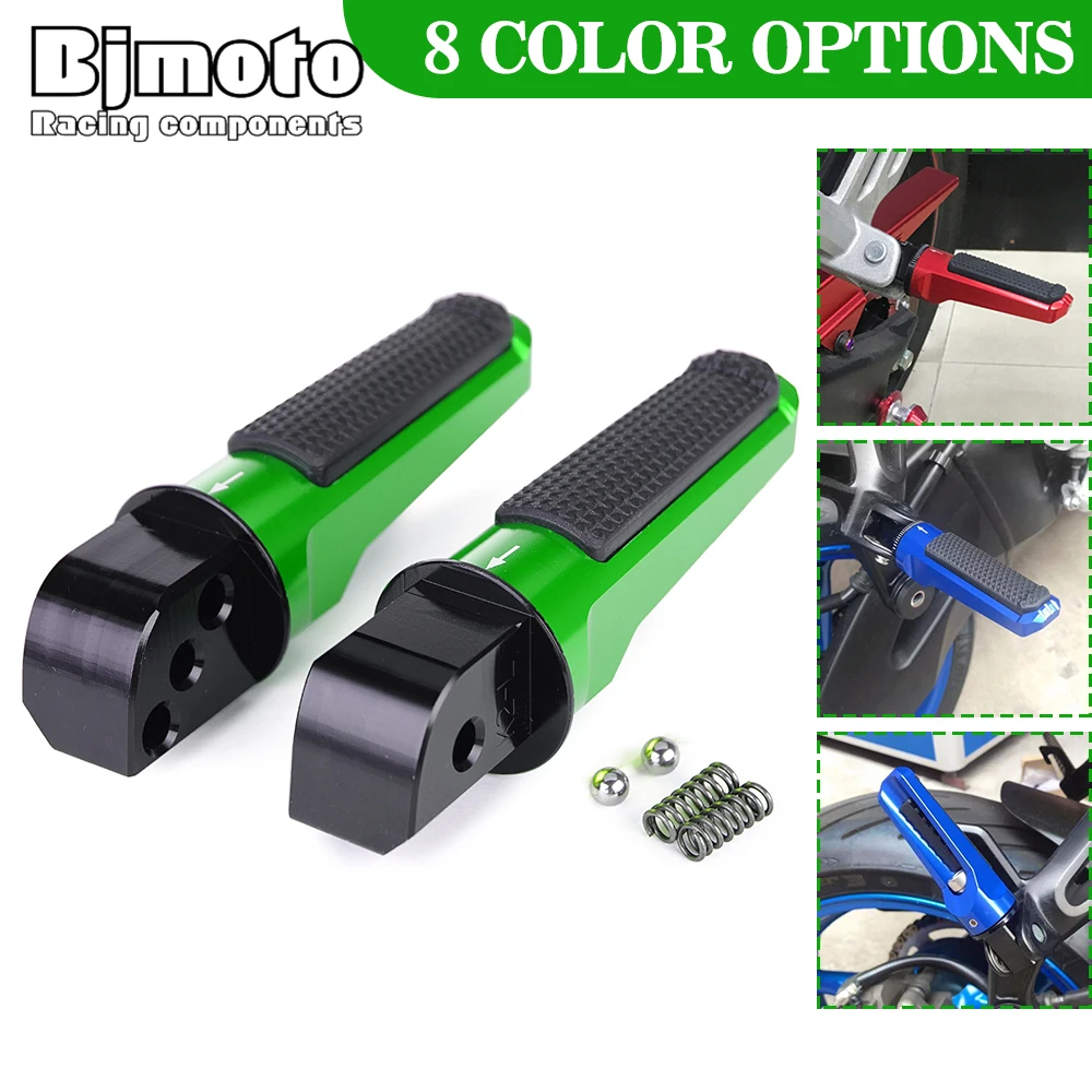 

Motorcycle Foot Pegs Rear Passenger Pedal For KAWASAKI Z400 Z650 Z750 Z750R Z800 Z800E Z900 Z900RS CAFE Z1000 Z1000R Z1000SX