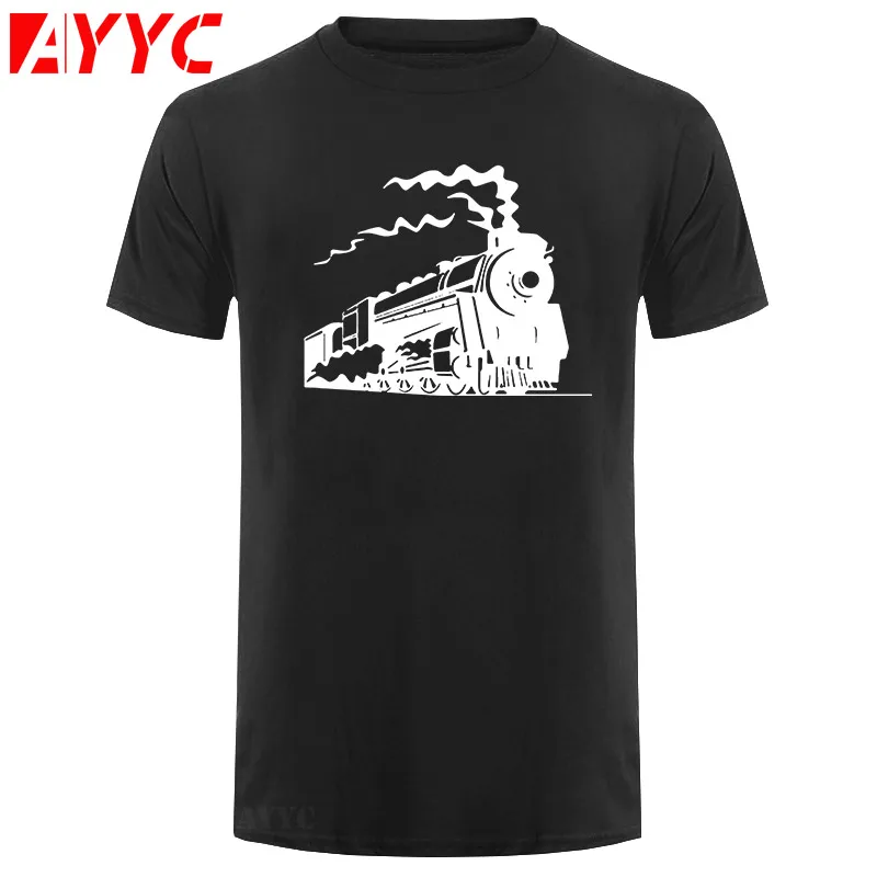 Футболка AYYC мужская хлопковая с круглым вырезом крутая тенниска короткими