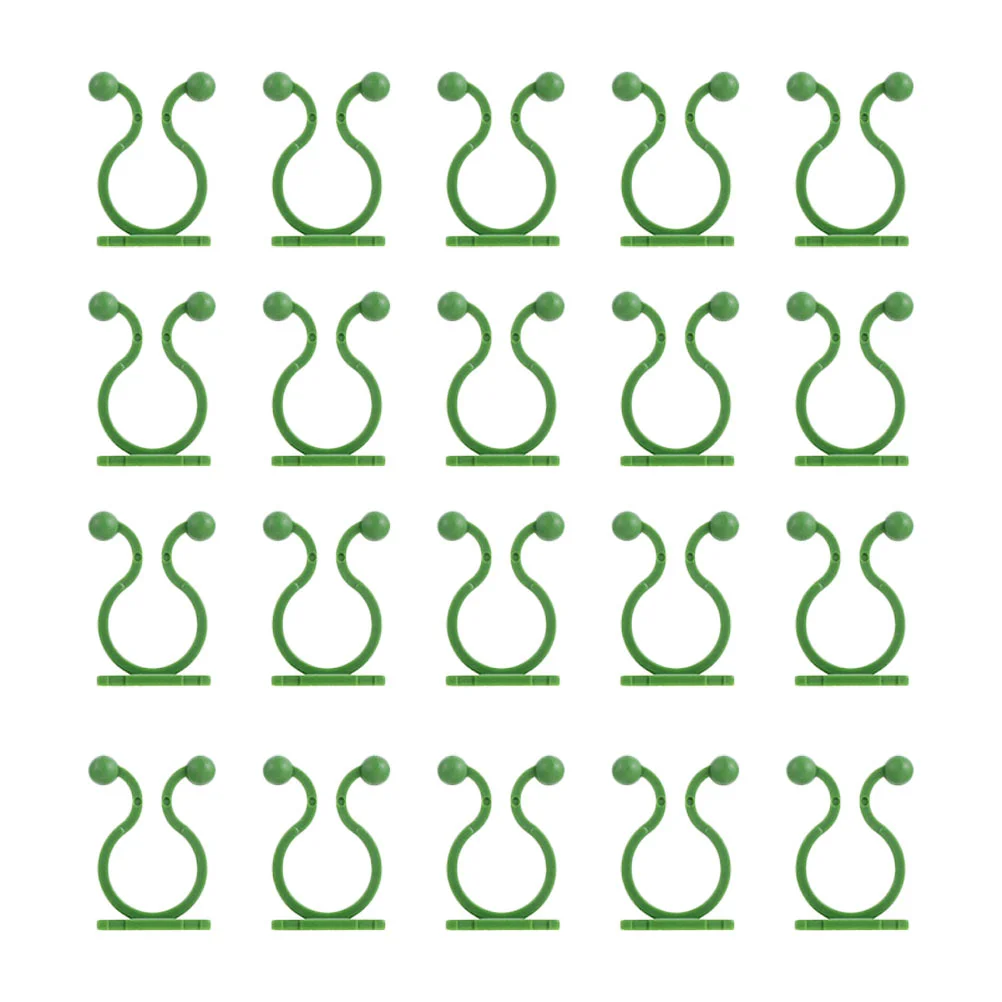 

80Pcs Plant Climbing Wall Fixture Clips Wall Vines Fixture Wall Sticky Hooks