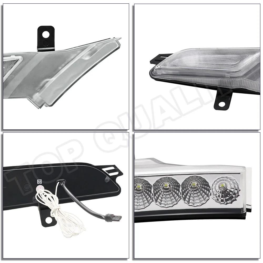 2 шт. для Porsche Cayenne 957 2007 2008 2009 2010 прозрачный фонарь с боковым указателем поворота