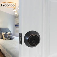 probrico hidden door locks handle for interior doors recessed cabinet invisible mechanical outdoor lock for fire proof hardware