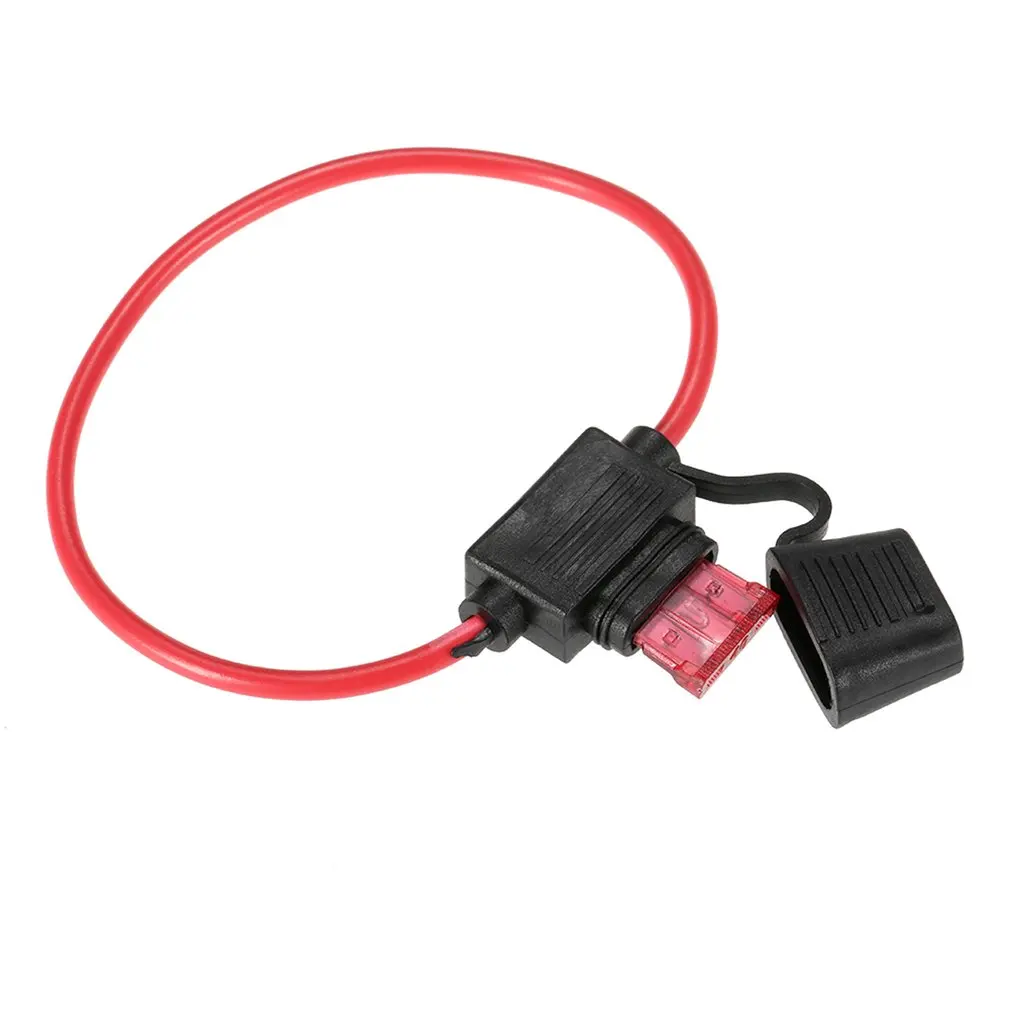 

New 12V 40A Professional CE Standard Teyes cc2 Fusible Blade Inline Car Holder WaterProof for Car MotoBike Dustproof Cover