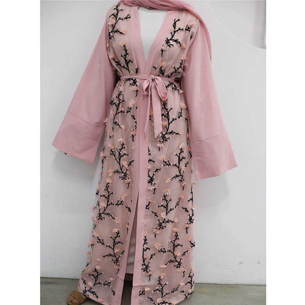 Abaya кимоно хиджаб мусульманское платье женское Caftan Marocain турецкая исламская