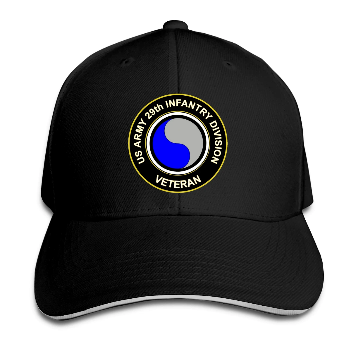 

U.S. Army Veteran 29th Infantry Division men's women's Fashionable breathable Trucker Hat