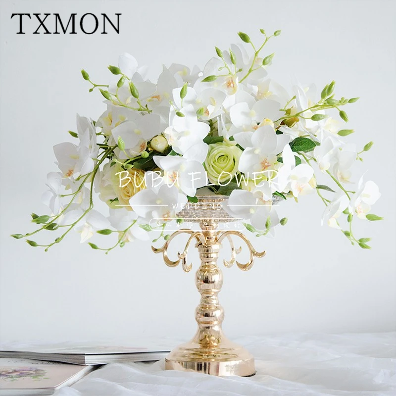 Свадебное украшение цветок реквизит в виде стены арки полка искусственный шелк