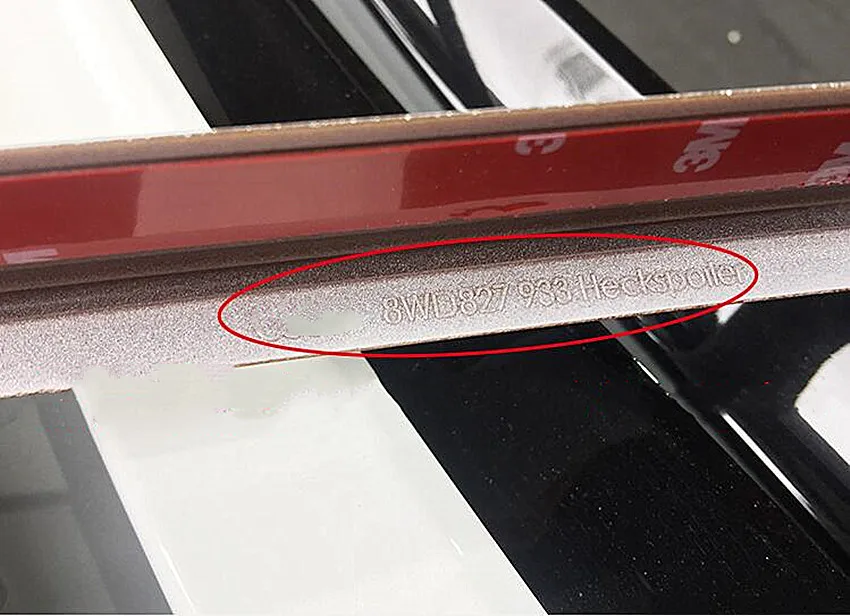 Автомобильный Стайлинг оригинальный задний спойлер багажника для 2017 AUDI A4L B8 8W |